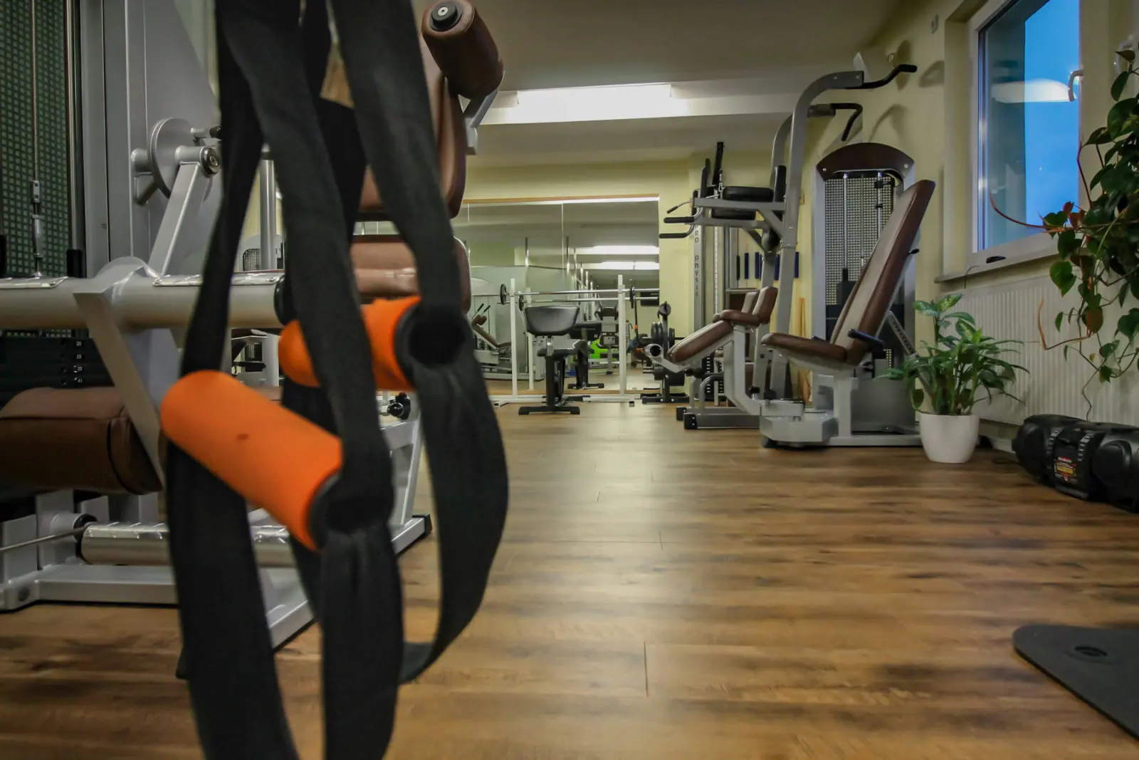 Trainingsgeräte und Schlingen