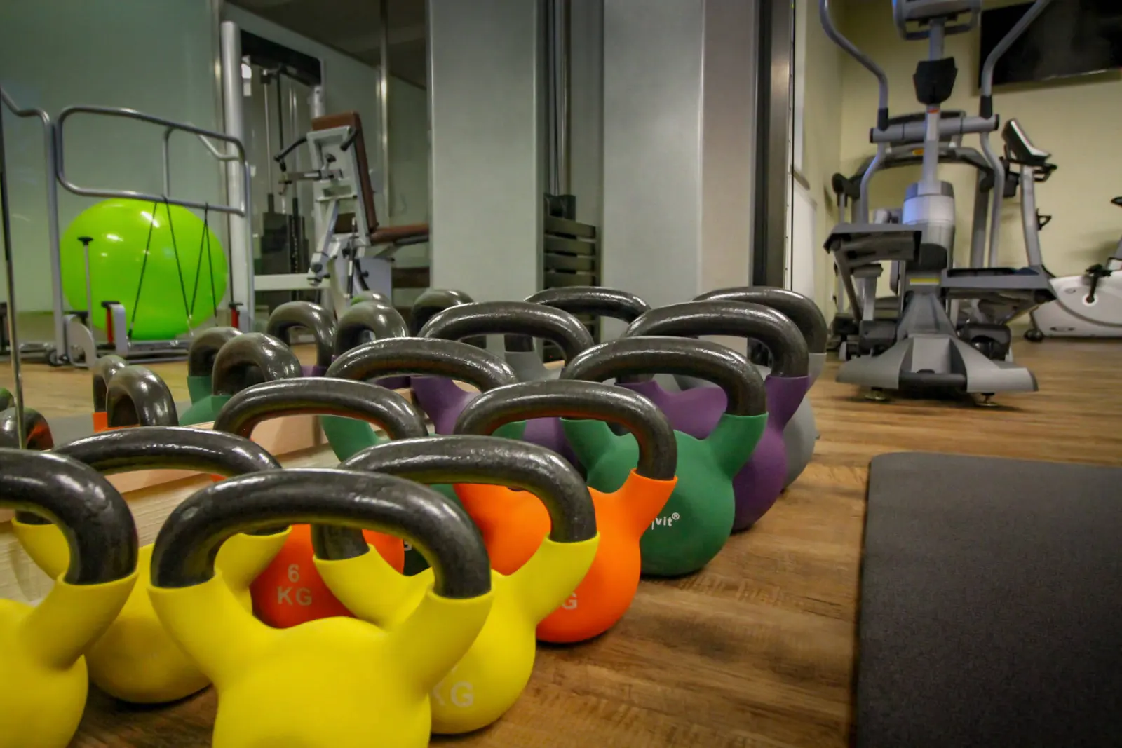 Kettlebells im Trainingsbereich